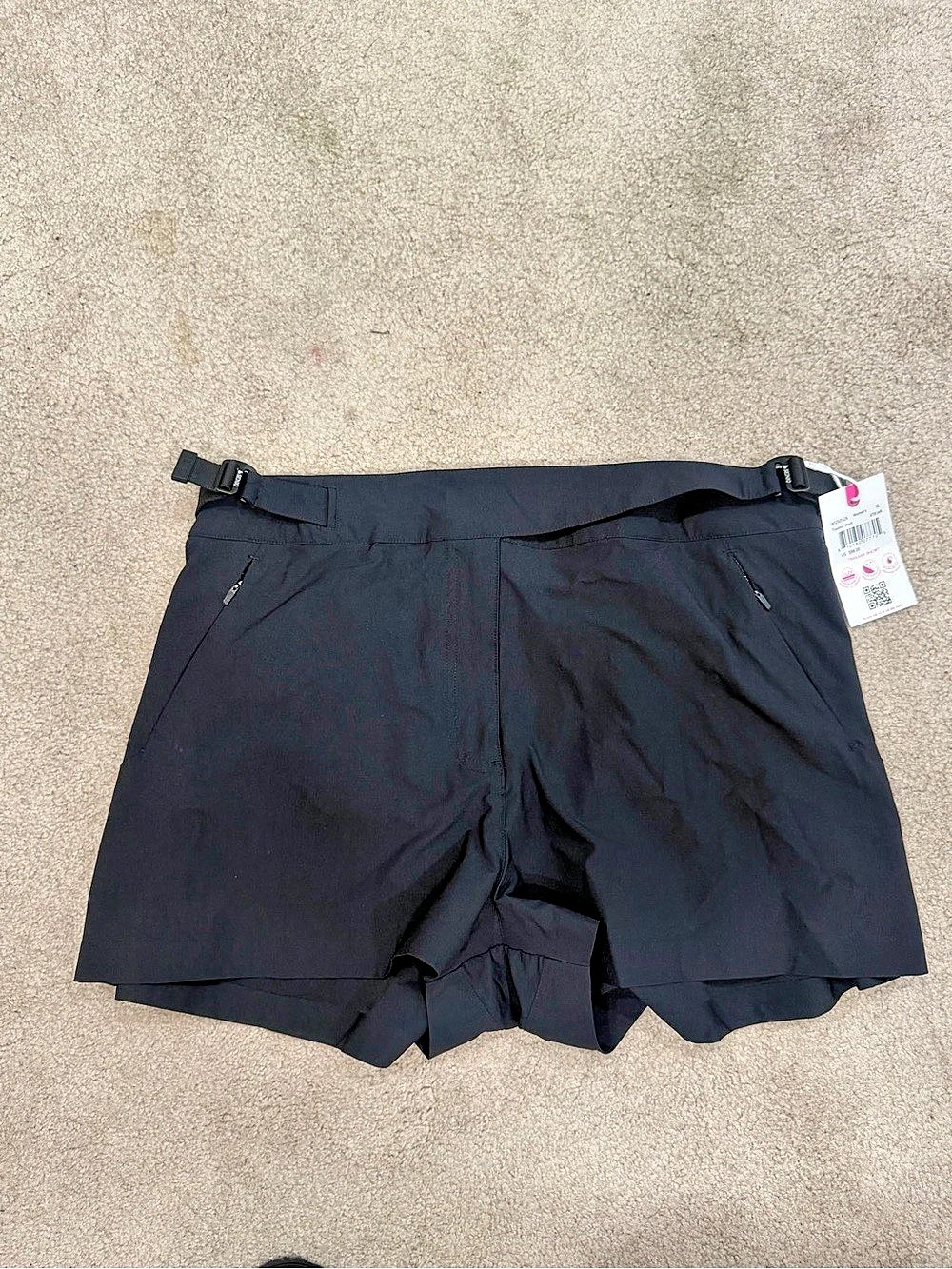 SENIQ Trailmix Short Athletic Shorts in Black XL NWT